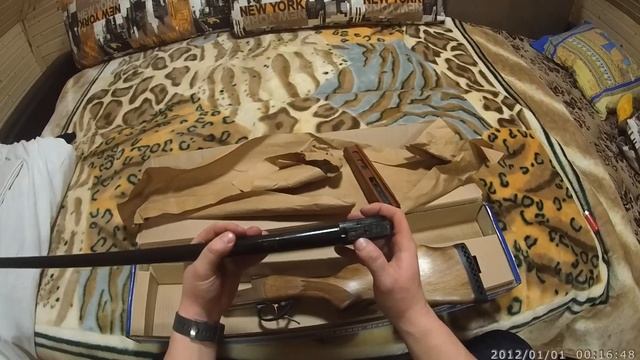 Небольшой обзор ружья МР 18.