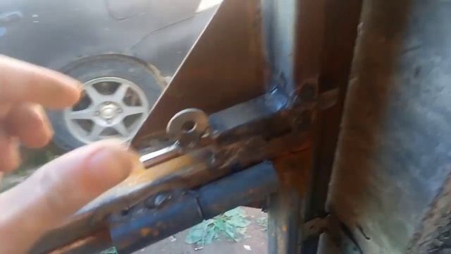 Подъемные ворота книжка для гаража своими руками