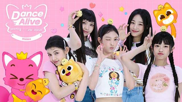 Pinkfong's 🐱 Ninimo Song Dance with 🐰👖NewJeans李 | 💖 KPOP Dance Collab. | Pinkfong Dance Alive