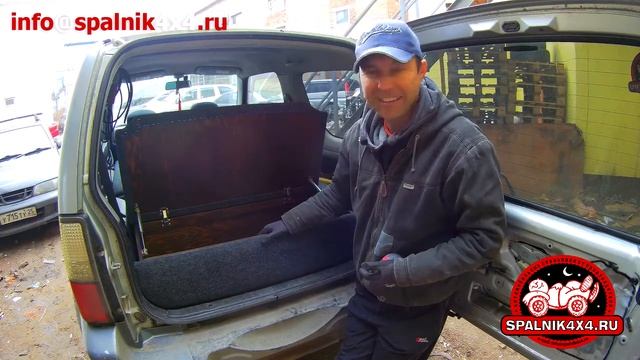 Изготовление и установка автоспальника в Suzuki Jimny. Краткий обзор