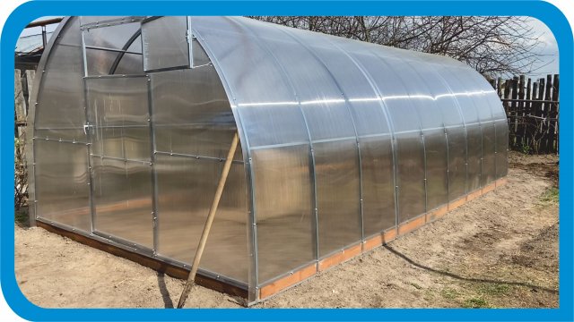 Собрал теплицу 3 на 6 - экономия на сборке 4000 тыс руб