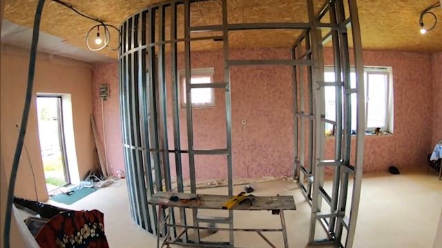 Как сделать перегородку из профиля правильно