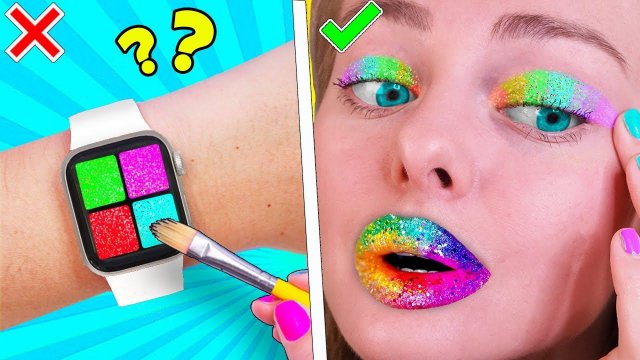 13 ГЕНИАЛЬНЫХ БЬЮТИ ЛАЙФХАКОВ для девочек! Простые советы и причёски! LIFE HACKS