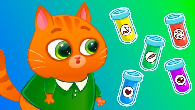 Суровый КОТИК БУБУ #88. Варка зелий и цветных коктейлей. Мультик ИГРА про котят на Игрули TV