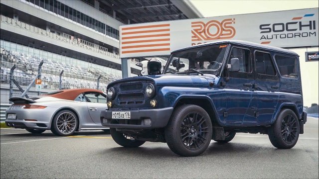 УАЗик быстрее PORSCHE 911 4S. В погоне за Lamborghini