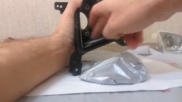 Восстановление зеркала в фаре