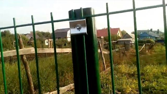 Как быстро и просто поставить своими руками  забор 3D