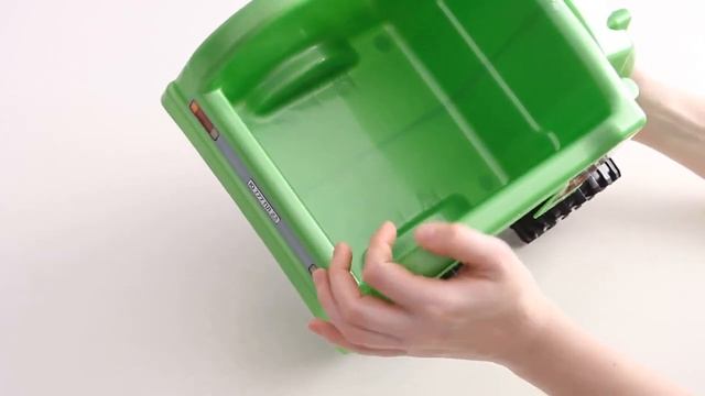 Игрушка пластиковая "Зеленый грузовик", Детское издательство "Улыбка"