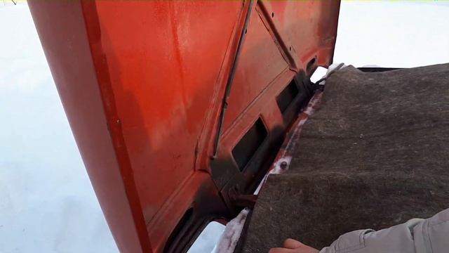 Автоодеяло из войлока. Утепляем двигатель на Ниве 2121