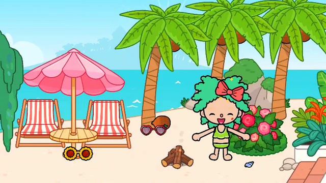 TOCA BOCA Серия 49. СЕМЕЙНЫЙ ОТДЫХ У МОРЯ. НЕЛЮБИМАЯ ДОЧЬ 💔 В ВОДЕ С ДЕТЬМИ. ВРЕДНЫЕ РОДСТВЕННИКИ