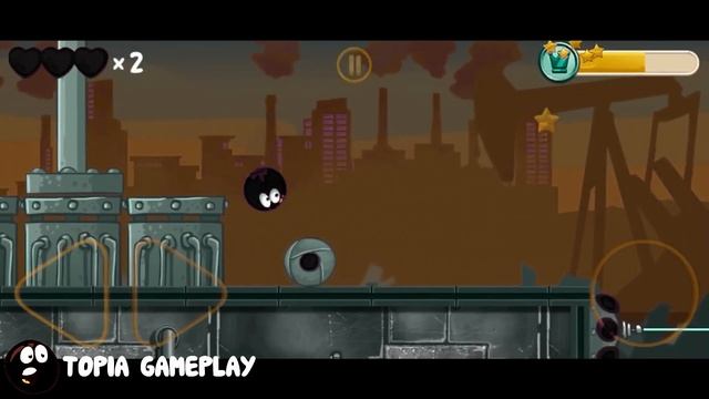 Red Ball 4 - Black Bowtie Ball - Complete Game Walkthrough Ball Friends in 'Slow Motion' Volume 1-5
