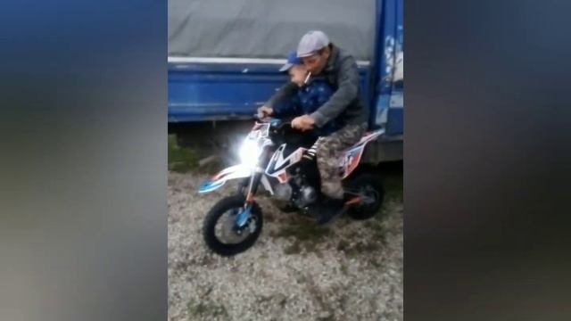 Деревенские игрушки.Детский пит байк подарок на 7 лет!