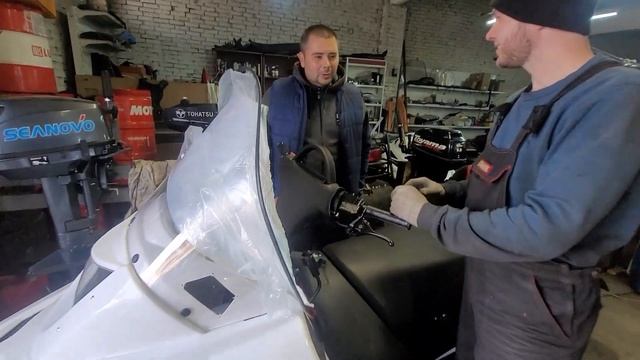 ТАЙГА ВАРЯГ 550V покупка нового снегохода товарищем