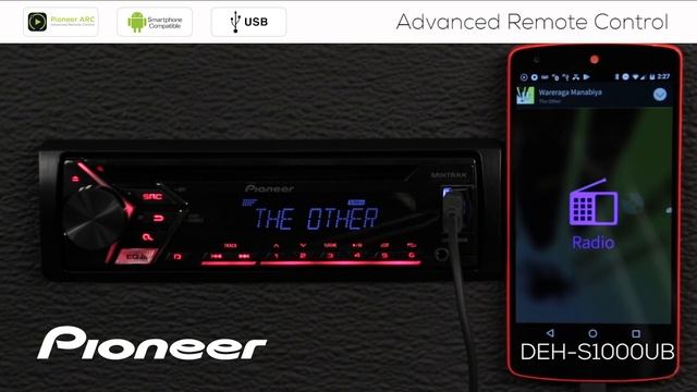 How To - DEH-S1000UB - Pioneer ARC App for Android Phone