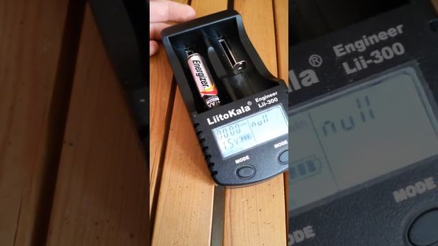 ENERGIZER ЭНЕРДЖАЙЗЕР ТЕСТ ЕМКОСТИ