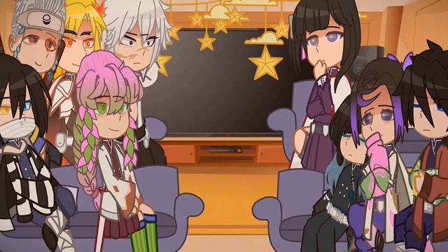 ~\ ♬♩♪♩ Столпы/Хашира реагируют на Каманду Танджиро. ♩♪♩♬ /~ [2/6]—|Канао.|~