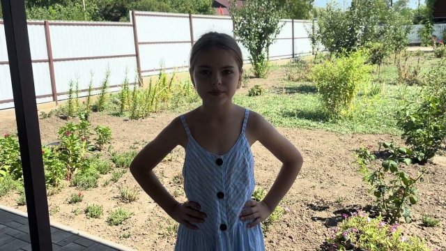 Кира Ковальчук в роли Пеппи Длинный чулок