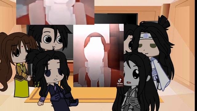 Реакция на прошлую жизнь Вей У сяня | Reaction to Wei Wu Xun's past life |gacha club |