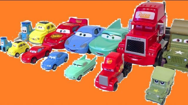 Тачки Игрушки Сюрприз Мультики про Машинки Много Машинок Cars 3 Disney Lightning McQueen