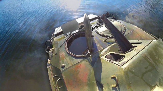 БТР после потопа / На сколько мы попали