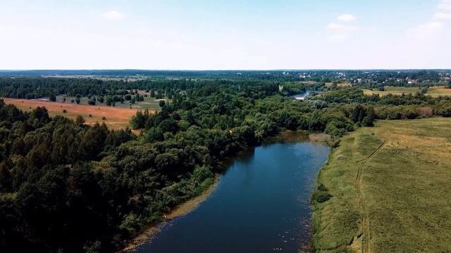 Спокойная музыка и красивая природа: леса, реки, озера
