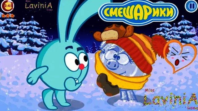 Смешарики Прощай Зима! 😊 Лавинья помогает Нюше Прощай Зима! #смешарики #лавиния #smeshariki