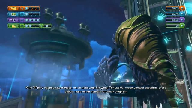 Мультик Игра - РЭТЧЕТ И КЛАНК - Ratchet & Clank All 4 One (кооператив) #1 - Церемония вручения