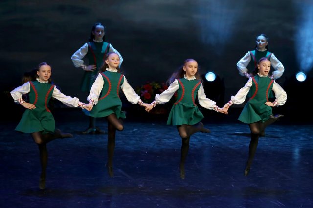 Ирландский танец Прогулка по камням, Ансамбль Локтева. Irish dance Walk on stones, Loktev ensemble.