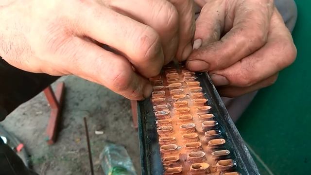 Чистка и пайка радиатора