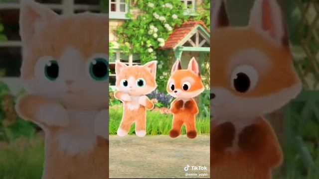Энни и Йойки | Тик Ток | Танцы для семьи |