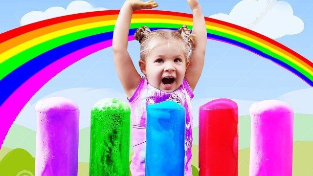 Learn Colors with Funny Baby and Baby Colors Song for Kids finger family song Educational video