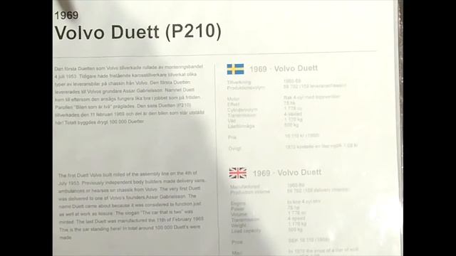 Volvo Museum / Музей Вольво Часть 2