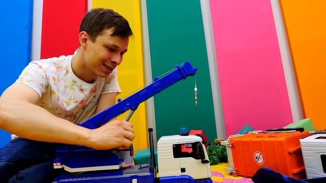 Игры для мальчиков в большие машинки Брудер