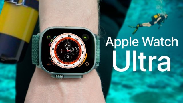 Apple Watch Ultra - ныряю на дно, сирена и новый дизай
