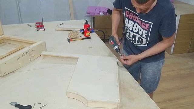 Изготовление каминного кресла | Каркас