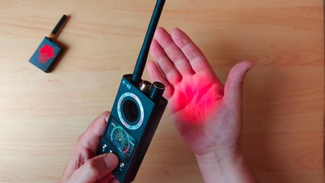 Детектор жучков GPS трекеров и скрытых видеокамер К68 3 в 1!