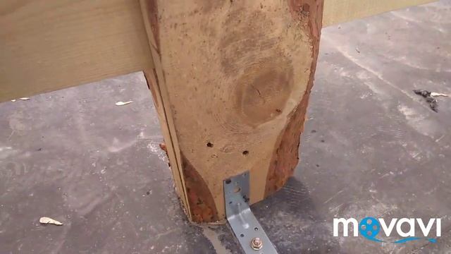 Односкатная кровля из профнастила на гараж своими руками  Часть1