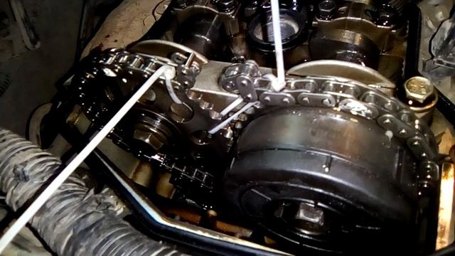 Замена цепи ГРМ Geely Emgrand без снятия передней крышки двигателя