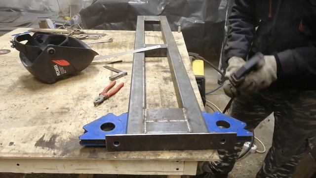 4х осевой фрезер ЧПУ своими руками Часть 1 рама