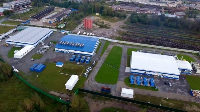 Selectel Datacenters from sky Dubrovka 2016