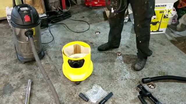 Пылесос KARCHER WD 3 - лучший для гаража. Обзор, отзывы