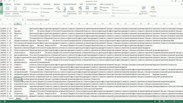 статистический анализ в excel