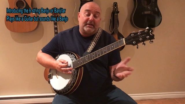 6 String Banjo or Banjitar Introduction and Explanation