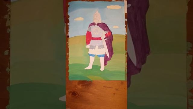 Древнерусские воины- защитники ИЗО 4 класс - видео-урок по рисованию