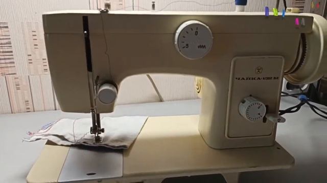 Ремонт Чайка 132 М. Не вытягивает нижнюю нить.