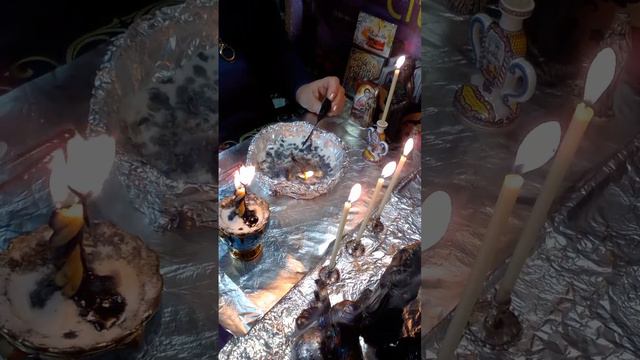 Снимаем порчу с ног.