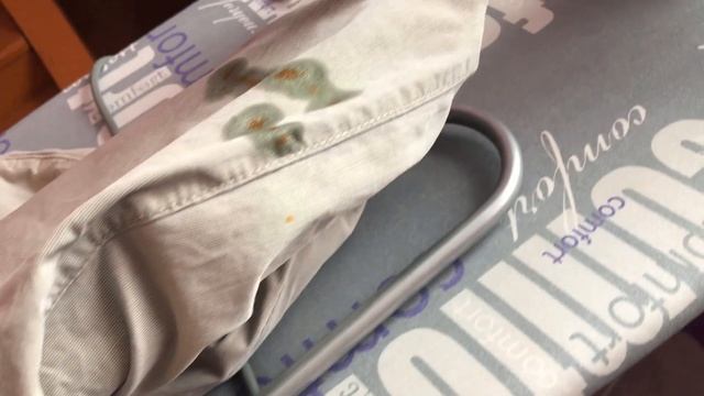 Как легко вывести с одежды пятна ржавчины