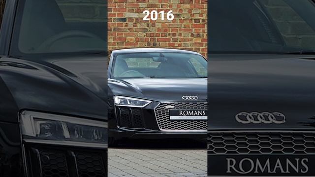 Evolution of the Audi R8 2006-2022