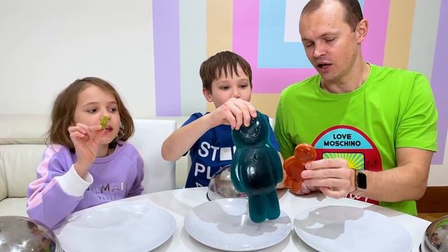 Большое Маленькое или среднее челлендж от Макс и Кати