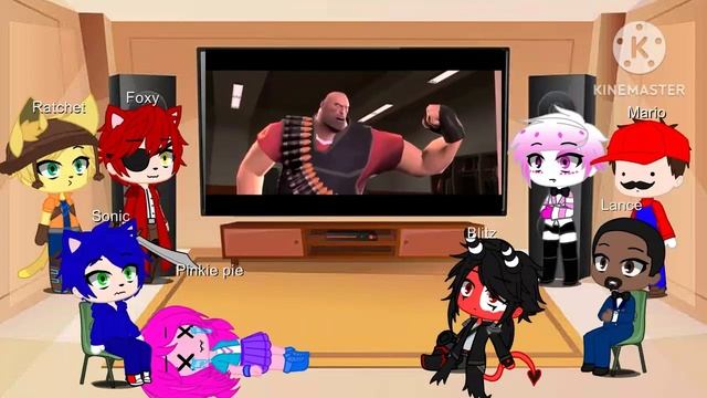 fandoms react to team fortress 2 music video
